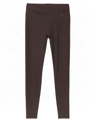 Nike Damen Dri Fit Leggings UK 10 Small schwarz Polyester BC02