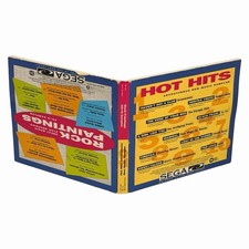 Sega CD Rock Paintings & Hot Hits Sampler. 2 Disc Set! Tested