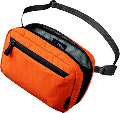 ALPAKA Elements Tech Case - Travel Organizer Pouch for Electronics, Orange 