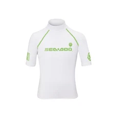 Sea Doo Childrens/Kids/Youth Short Sleeve Rash Guard/Gard Swimming Protection