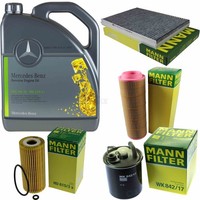 Inspektionspaket 5L MB 5W-30 229.51 FüR Mercedes W168 A 170 CDI 414 1.7