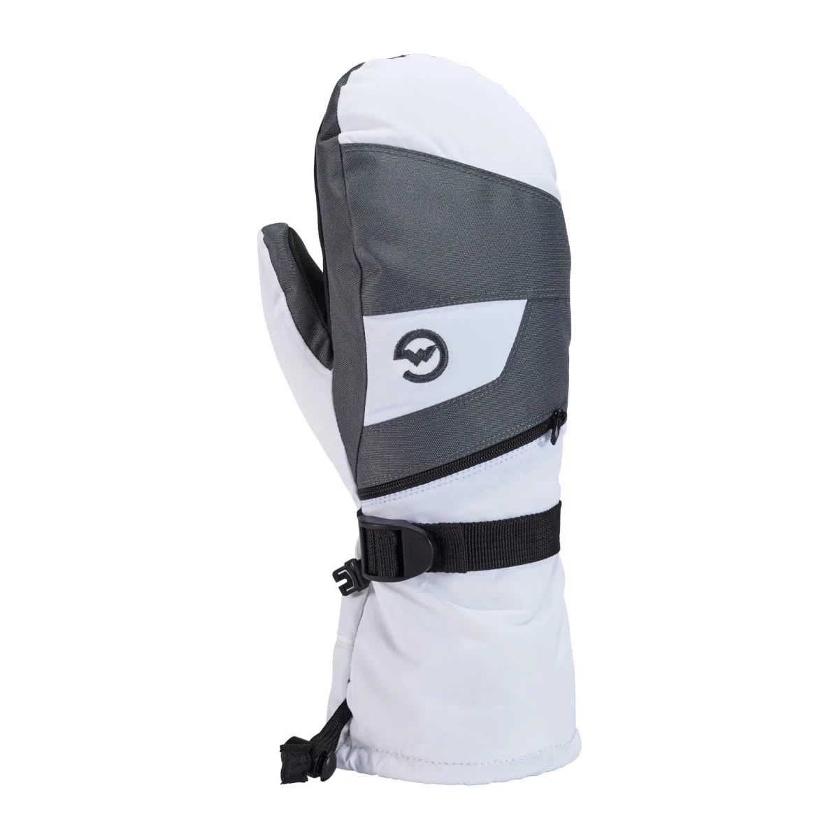 Gordini Ultra Drimax Women's Mittens, White Gunmetal, Large