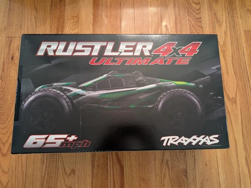 Traxxas Rustler 4x4 Ultimate 1/10 RTR Brushless Stadium Truck - NEW & SEALED!!