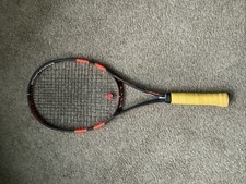 BABOLAT PURE STRIKE Tennis Racket 4 1/2  Black Orange Racket 
