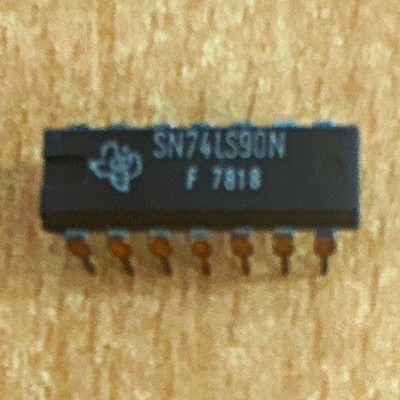 Texas Instruments SN74LS90N Schnittstellen-IC DIP-14 14 Pins Durchsteckmont. 5x