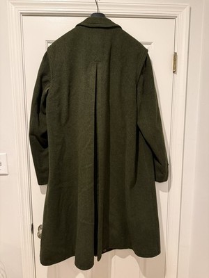 Loden Plankl Tirol Austria Loden Coat Wool Alpaca Green Overcoat