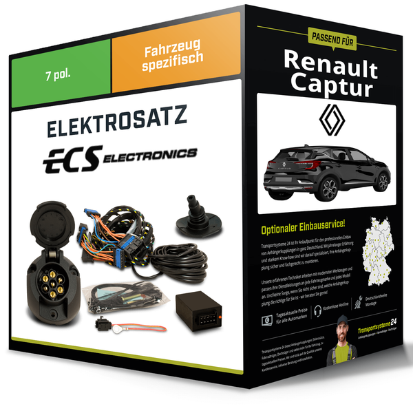 Elektrosatz 7-Pol Spezifisch FüR Audi Q5 Sportback 01.2025-Jetzt Neu-image