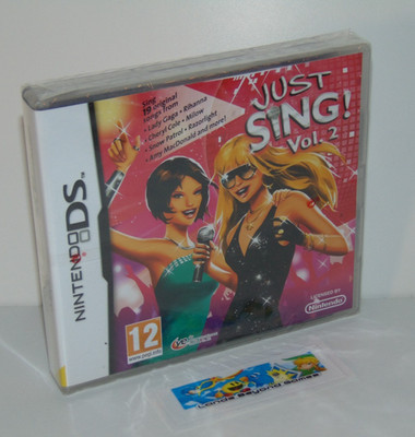 Just Sing Vol. 2 Karaoke Band 2 Nintendo DS Neu und Factory Sealed