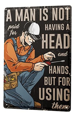 LEotiE SINCE 2004 Tin Sign Retro - Vintage Metal Poster for Living Room -