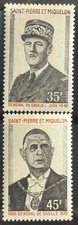 DP Stamps, St.Pierre & Miquelon, 1971, SC 417-418, MNH, Full Set, VF