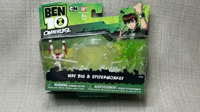 2012 Bandai Ben 10 Omniverse 2  Way Big  & Spidermonkey Figures 2-pack