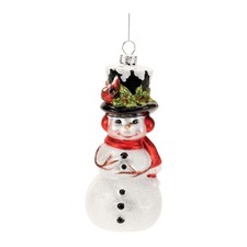 Classic Snowman Ornament Set of 6 