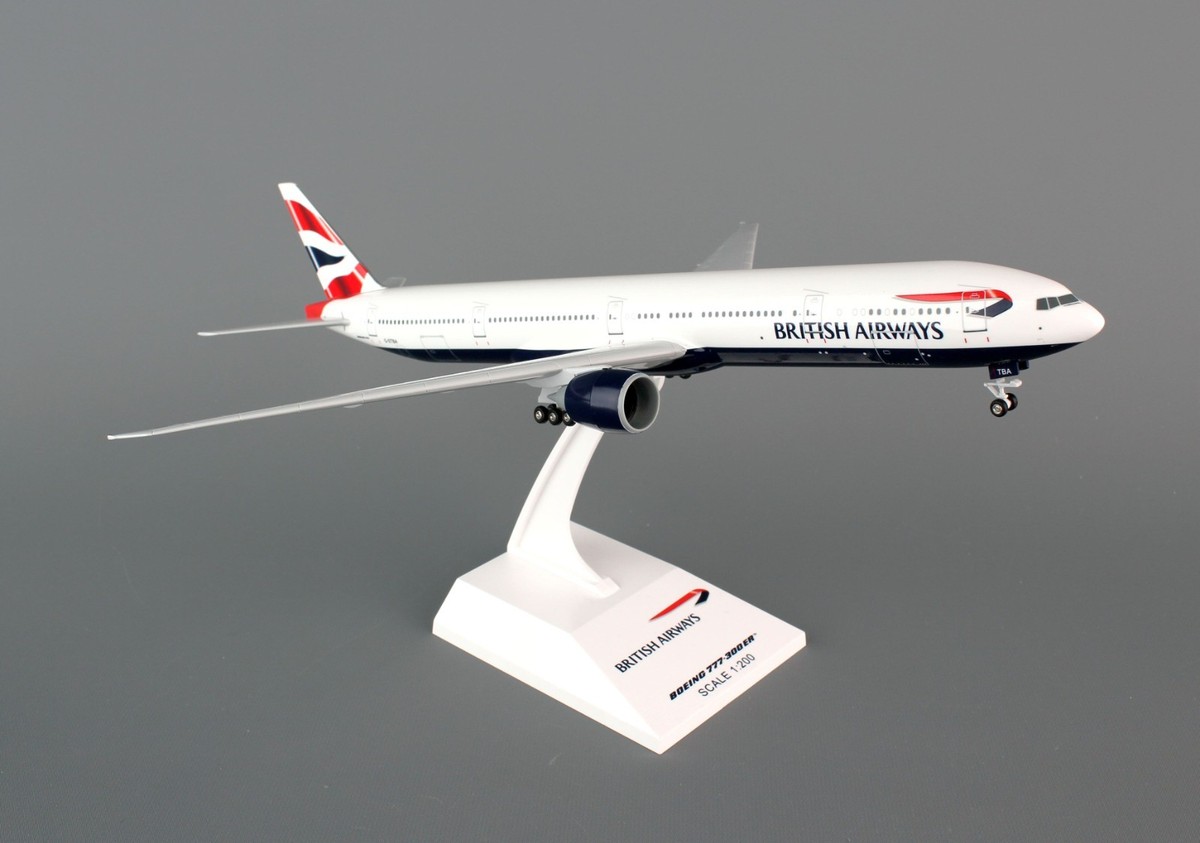SkyMarks 1/200 Boeing 777-300ER British Airways G-STBA | eBay