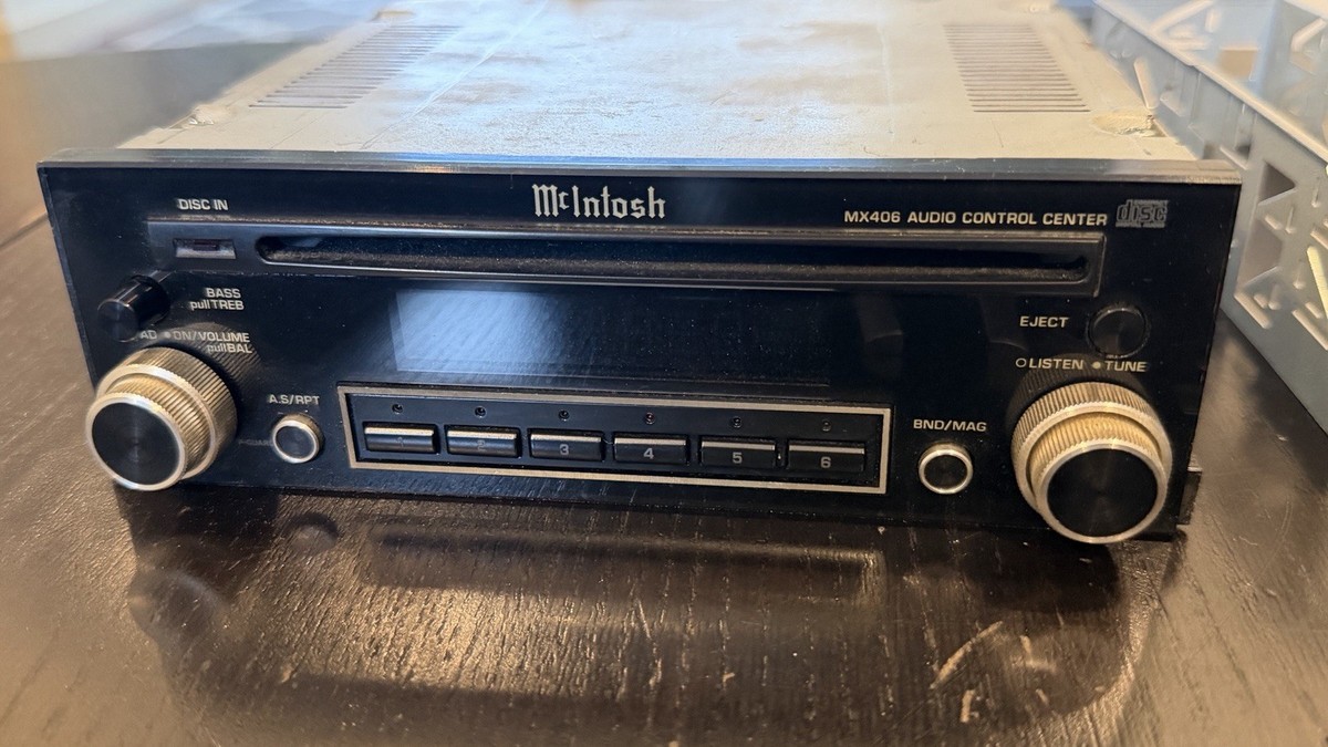 McIntosh Mx406 CD Player In Dash Receiver for sale online | eBay