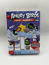Angry Birds Happy Holidays Game Mattel 100 Complete New Open Box RARE