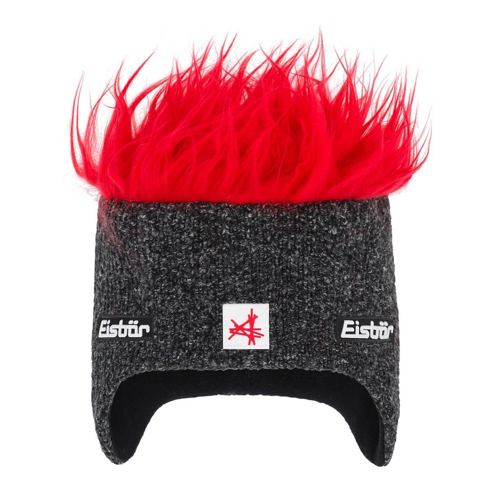 Eisbär Men's Anthracite-Red Cocker Skipool Ski Austria Beanie By - Image 2