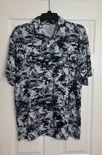 Under Armour Shirt Men Large Playoff 3.0 Printed Polo Golf UPF 40 Floral 1378677