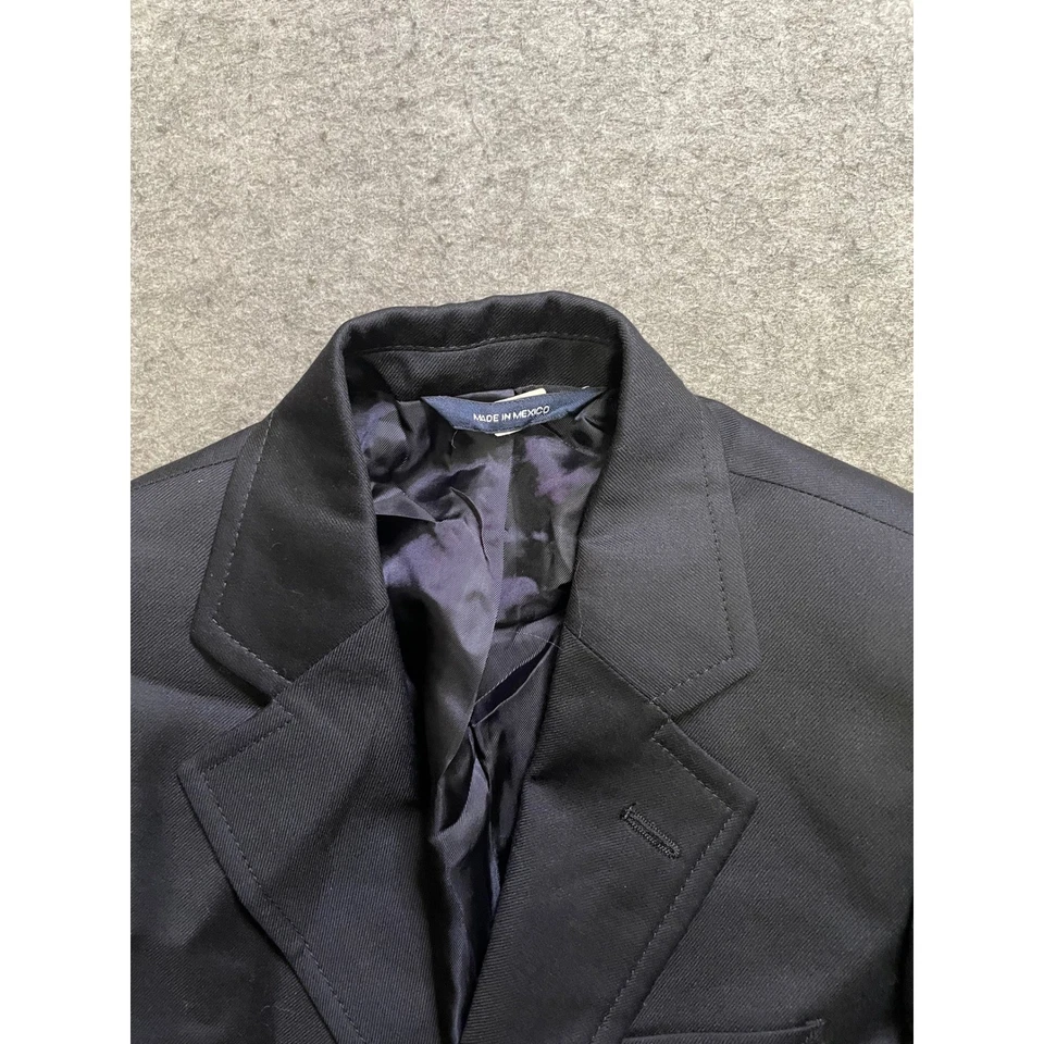 Blazer Brooks Brothers Niños Lana Azul Marino Botones Dorados Talla 8 Hecho en México Foto 3 de 4