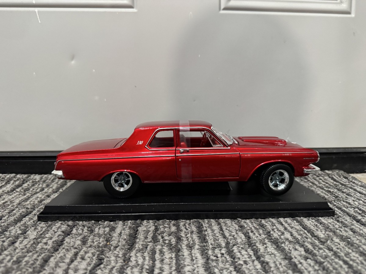 Maisto 1:18 Diecast Special Edition 1963 Dodge 330 RED NEW | eBay