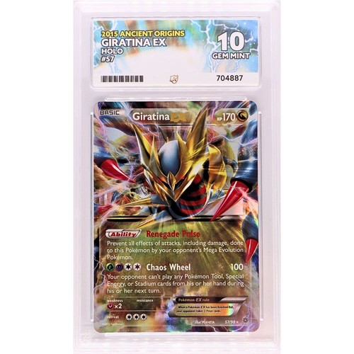Giratina-EX graded ACE 10 for sale on eBay