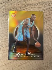 2003-04 Topps Pristine /99 David West #153 Rookie RC Gold Refractor - Rare SP