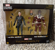 Marvel Legends Series Thunderbolts YELENA BELOVA RED GUARDIAN Action Figure 2 PK