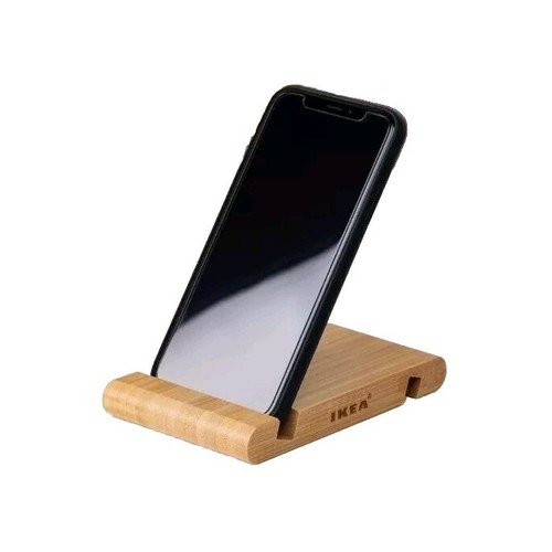 Holder for mobile phone/tablet, bamboo - Picture 2 of 7