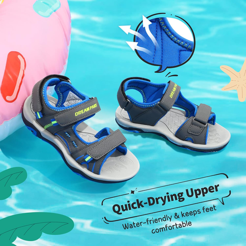 Boys Girls Fashion Athletic Summer Sports Sandals(Toddler/Little Kid/Big Kid) - Picture 2 of 12