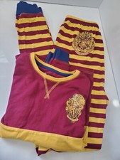Harry Potter Gryffindor Pajamas Size 14 Junior Great Condition