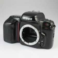 Nikon N50 - SLR 35mm Film Camera - Sticky Grip - For Parts or Repair