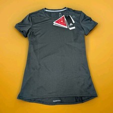 Adidas Performance Supernova Womens Sz XS Running T-Shirt Climalite Black NWT