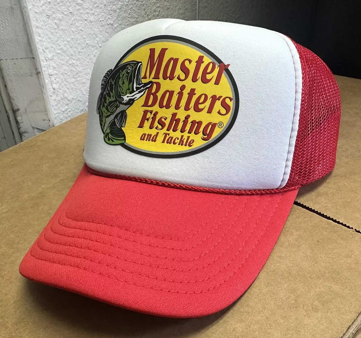 Master Baiters Fishing trucker hat eBay