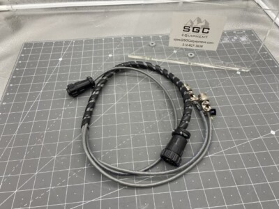 AMP Connector w/ AWM 2919 Low Voltage Computer Cable PN: PT06E-8-4S