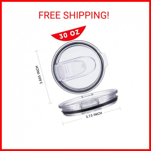 Tumbler Lids Spillproof 30 Oz,2 Replacement Lids for 30 oz Stainless Steel Tumbl - Picture 2 of 2