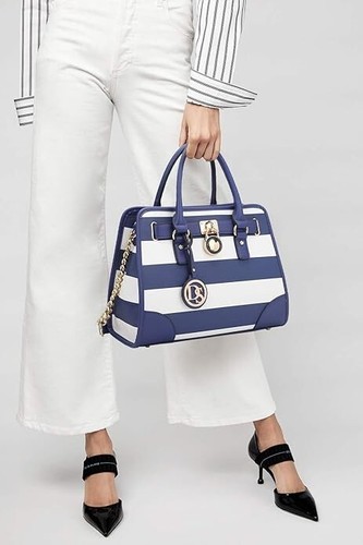 Dasein Damen Handtasche Geldbeutel Medium Satchel Classic Tote mit Geldbörse Set 2tlg - Bild 11 von 38