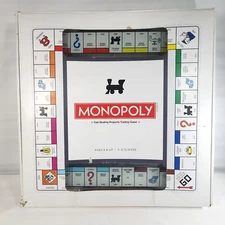 MONOPOLY Tempered Glass Edition W.S. Game Co 2018 COMPLETE