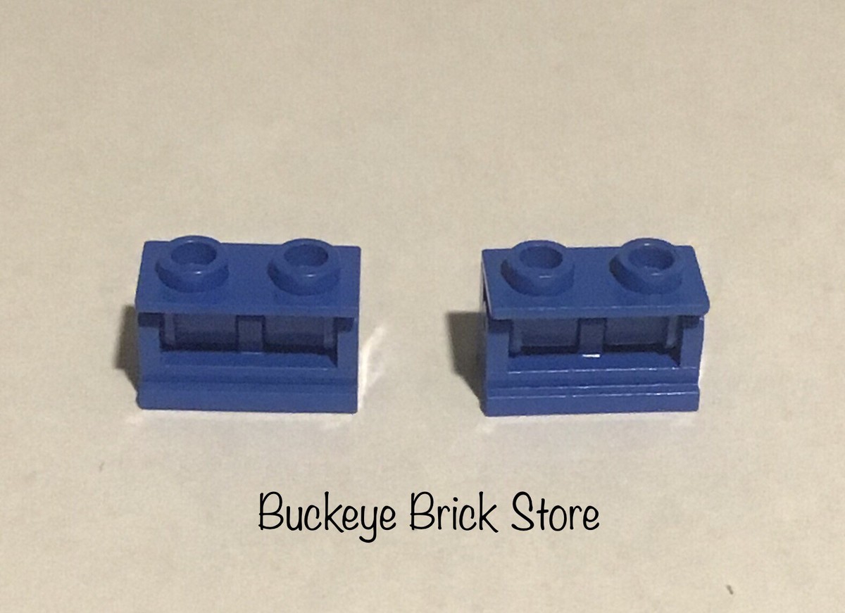 LEGO Part 3937c01 Parts 3937 3938 Blue Hinge Brick Complete Top