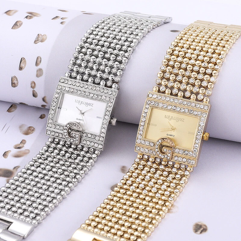 Square shape watch store for ladies