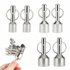 Keychain Neodymium Magnet for Testing Brass, Gold, Silver, Coins, Ferrous Metals