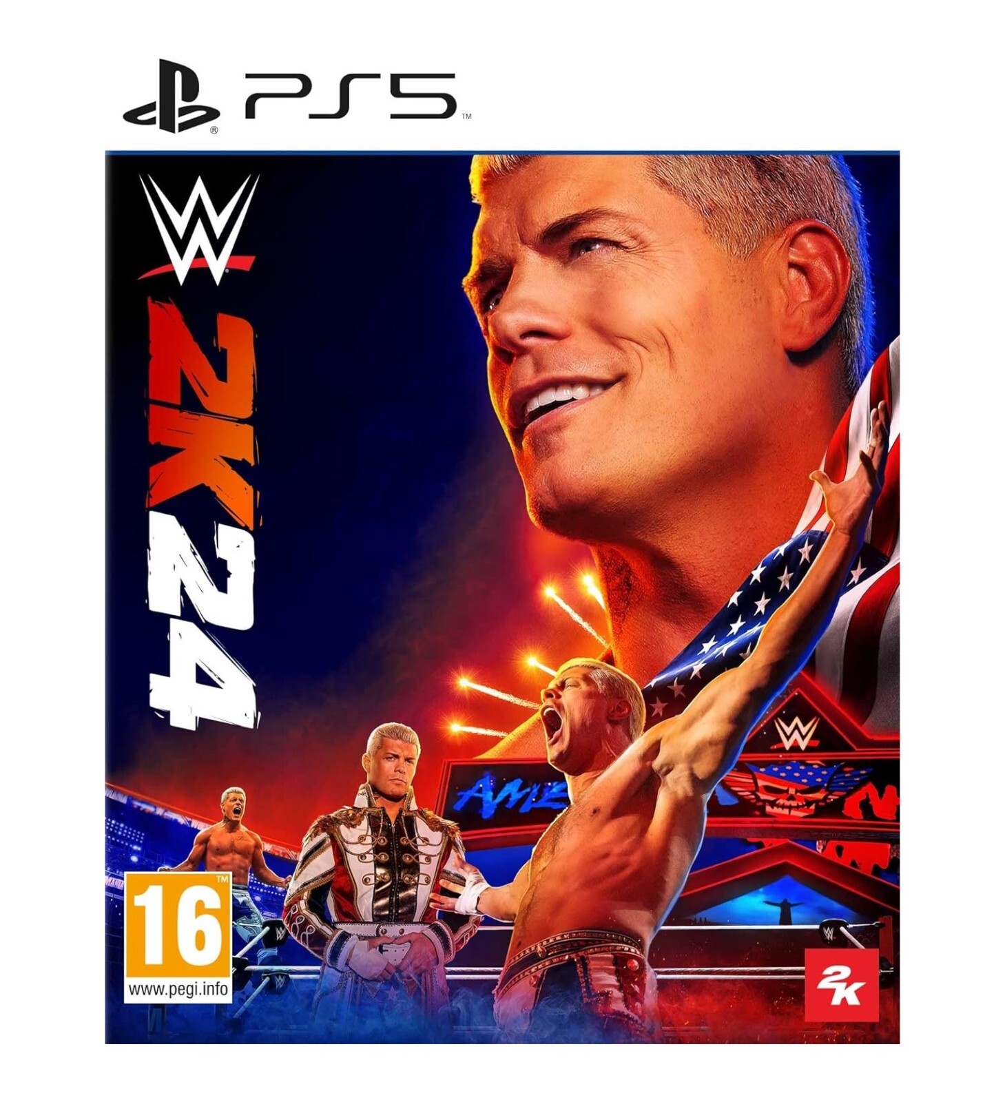 Videogioco PS5 | WWE 2K24 | PlayStation 5 Nuovo Disco Fisico Copertina EU