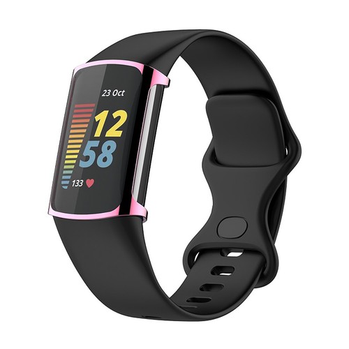 For Fitbit Charge 6/5 Protective Case TPU Electroplate Protective Watch Case - Zdjęcie 12 z 18
