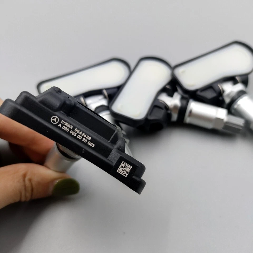 4x New 433MHz OEM TPMS Tire Pressure Sensor A0009050030 for Mercedes-Benz Models Foto 2 de 4