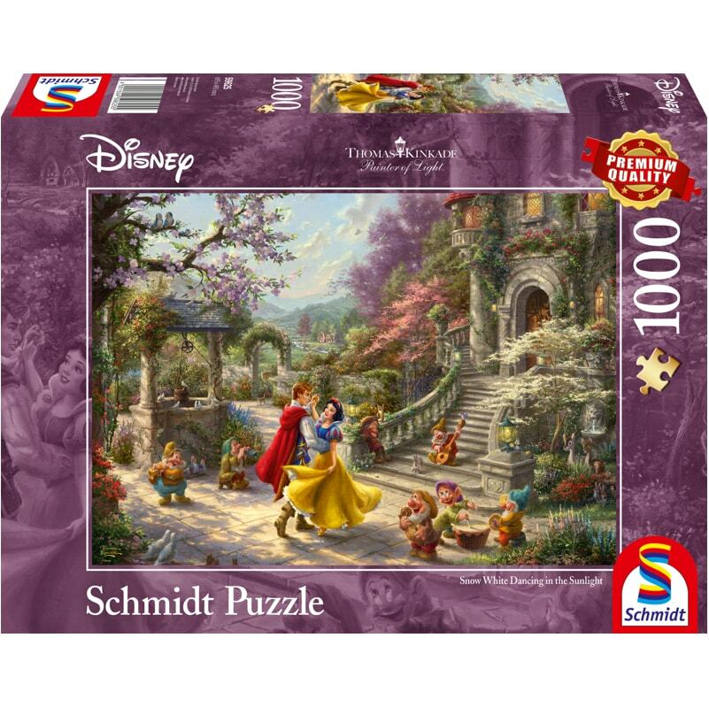 Puzzle 1000 Piezas Thomas Kinkade - 'La Bella Durmiente: Danza En La ...