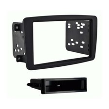Metra 99-8722B Matte Black Single DIN Stereo Dash Kit for Select 01-06 Mercedes