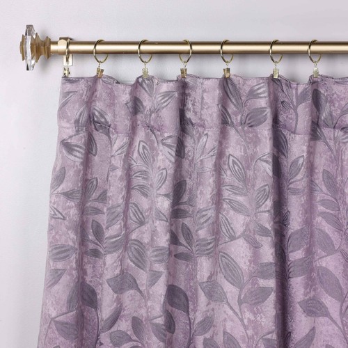 Leaves Washable Room Darkening 52" Back Tabs Blackout Curtains, Set of 2 - Picture 153 of 156