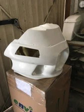 Front Headlight Upper Fairing Cowl Mount Harley Dyna FXR FXDL FXDWG Filled