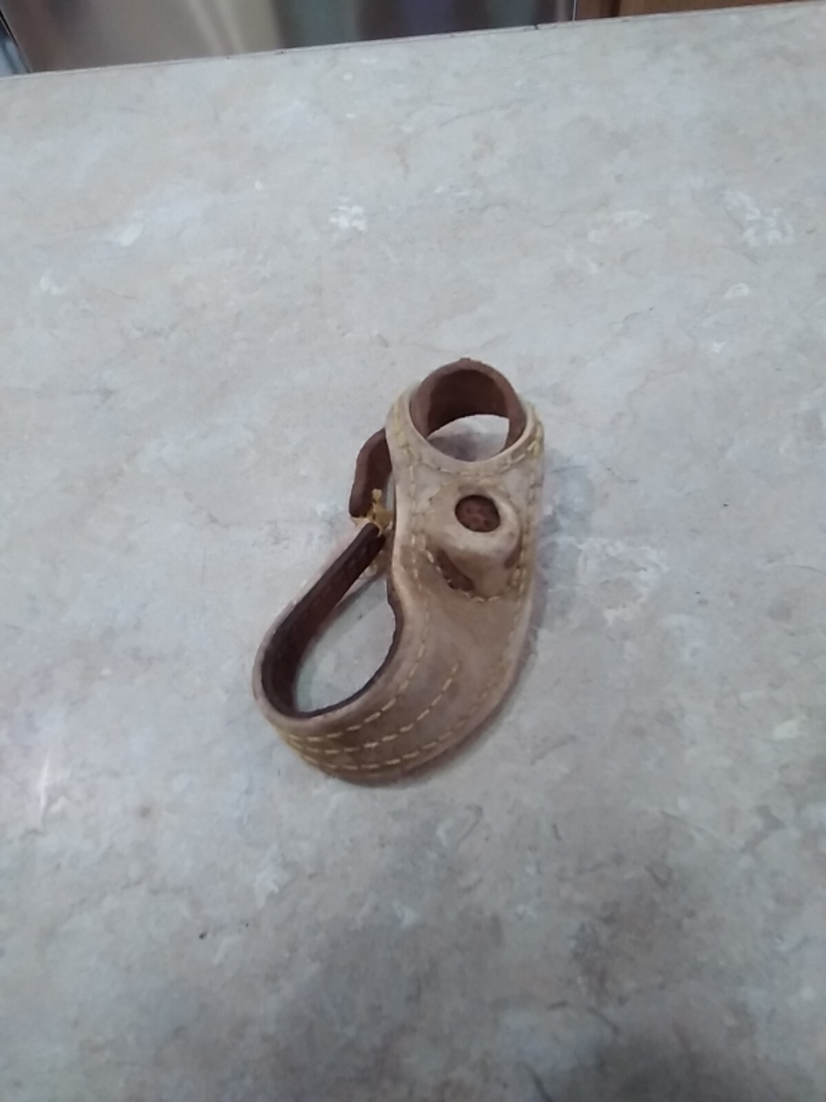 Leather Tool Palm Thimble Sailmaker Saddle-maker SEWING SEAMING, Raw Hide,Smith