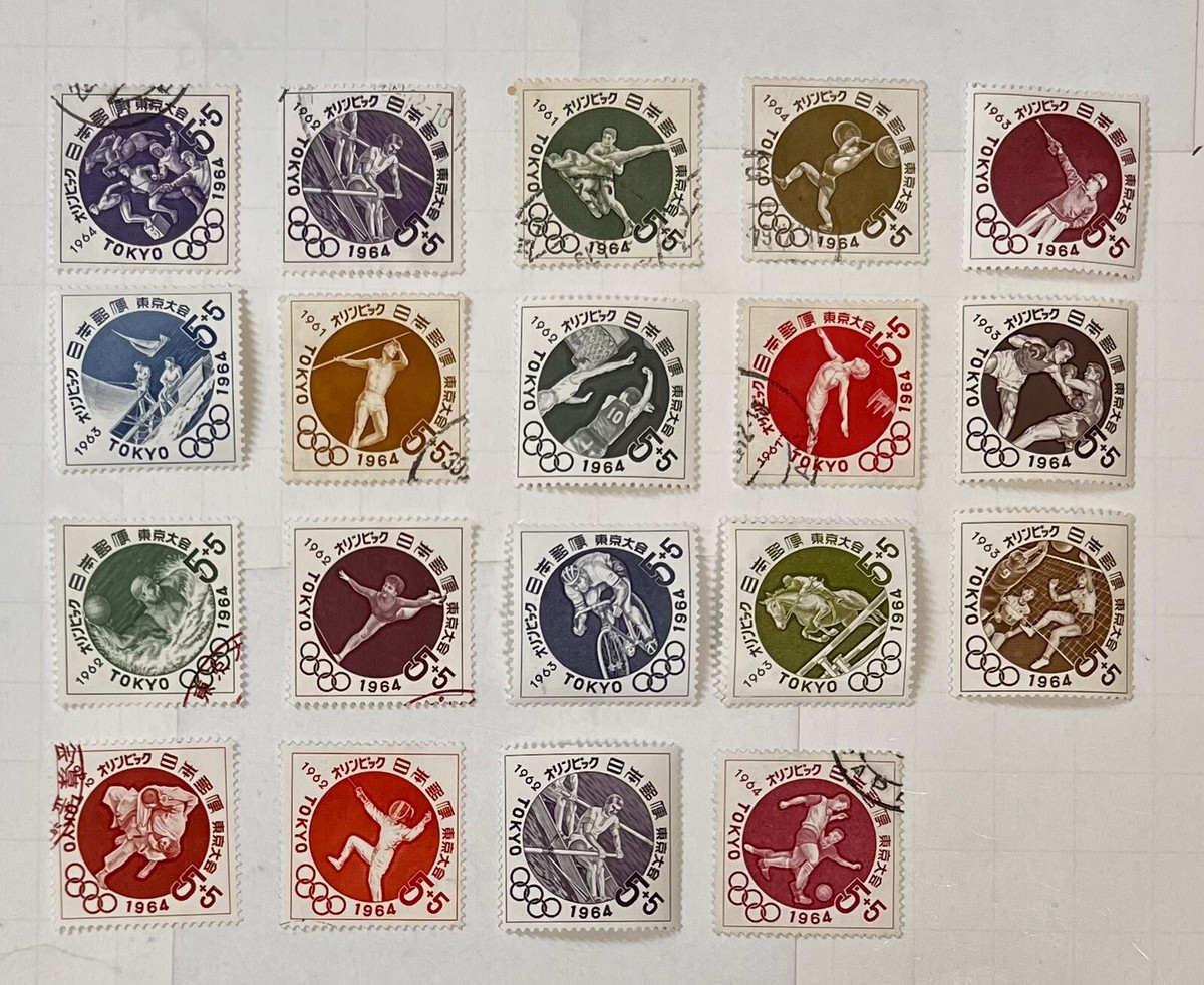 【希少】 TOKYO OLYMPICS 1964 Olympic Poster - 1964 TOKYO - LARGE - 31.5