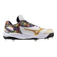 MIZUNO Global Elite Cushion Revo Elite Wide Baseball 11GM254110 White Gold Black