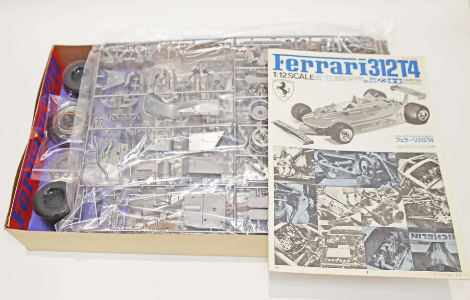Model Kit 1/12 Big Scale Series n.23 Ferrari 312T4 Tamiya dal Giappone - Immagine 2 di 3